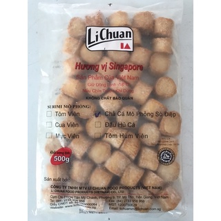 Chả Cá Sò Điệp LiChuan 500gr/gói (Ship Hoả Tốc HCM)