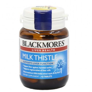Viên Uống Bổ Gan, Mát Gan, Giải Độc Gan Blackmores Milk Thistle (Lọ 42 viên)