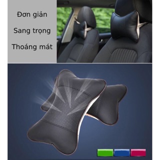 Gối Tựa Đầu Xe Hơi Ôtô Thông Hơi, Thoáng Mát