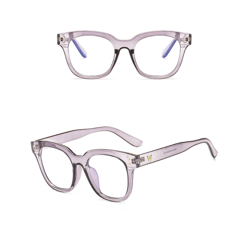 Big Square Frame Eyeglasses Vinntage Luxury Brand Design