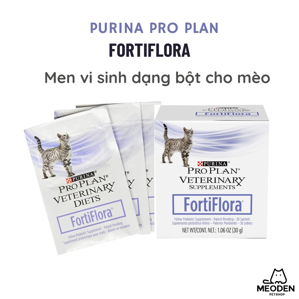 Men vi sinh cho mèo Purina Pro Plan FortiFlora gói lẻ