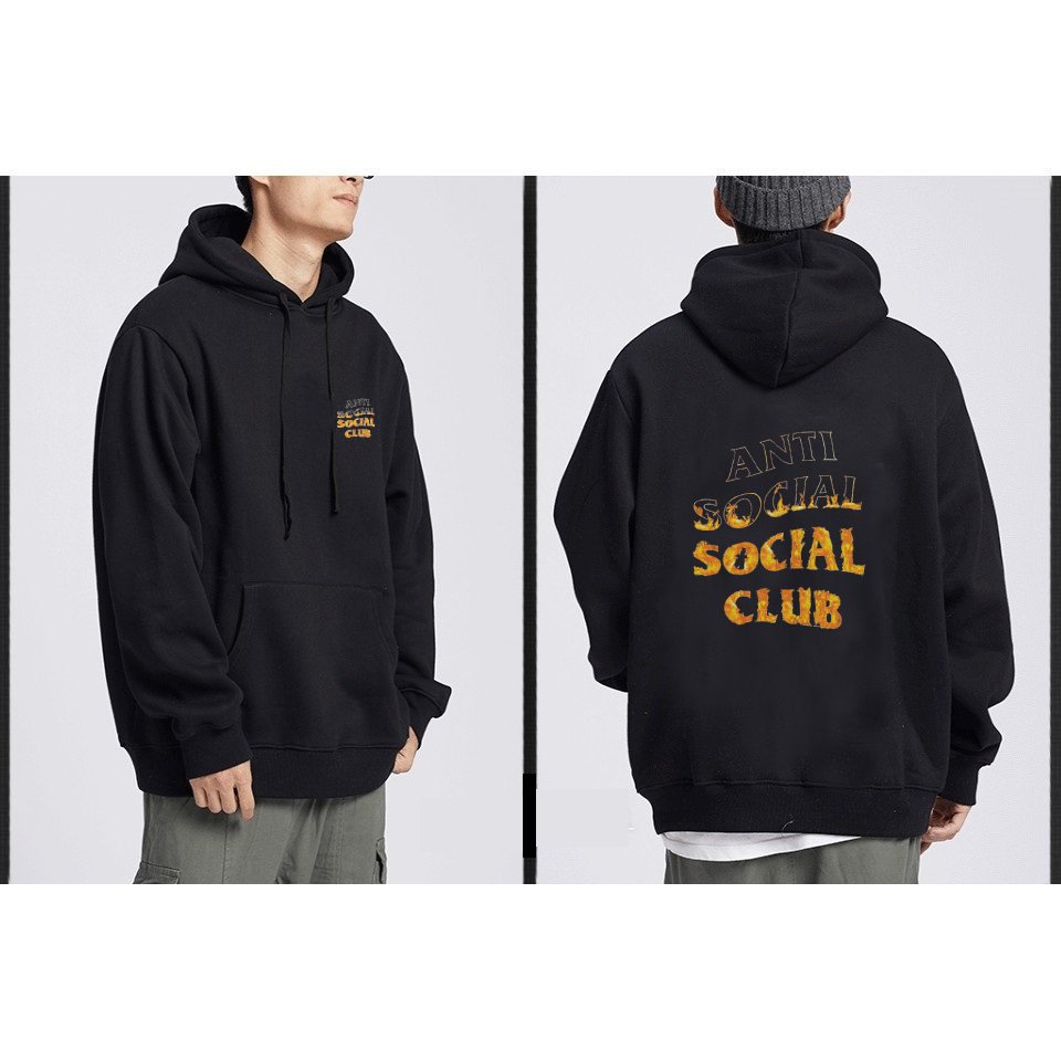 Áo phông – Áo thun nam nữ 100% Cotton mát, mịn thời trang unisex phong cách Hàn Quốc in hình ANTI SOCIAL SOCIAL CLUB | BigBuy360 - bigbuy360.vn