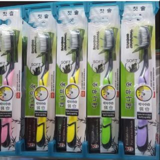 Combo 10 Bàn chải than tre hoạt tính công nghệ Hàn quốc