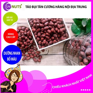 Táo đỏ Tân Cương 1kg hàng cao cấp nội địa Trung, dưỡng nhan, bổ máu, đầy đủ giấy tờ, Lê Nguyệt Nuts, đổi trả FREE