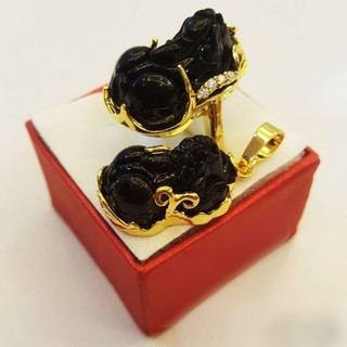 Nhẫn Tỳ Hưu- Mạ Vàng 24K
