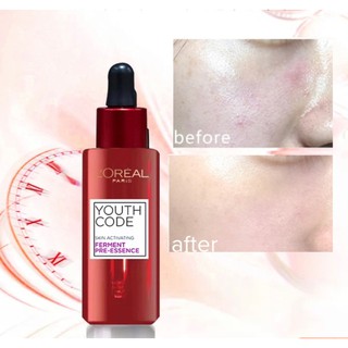 Hoạt chất dưỡng da tươi trẻ L'Oréal Youth Code Pre- Essence 30ml