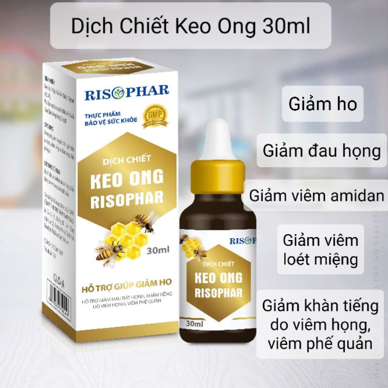 DỊCH CHIẾT KEO ONG NHỎ GIỌT