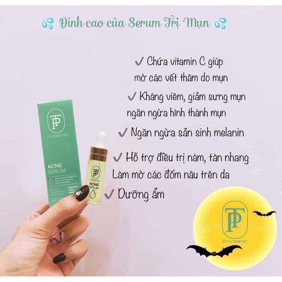 [chính hãng] serum giảm mụn hiệu quả sau 3 ngày sử dụng