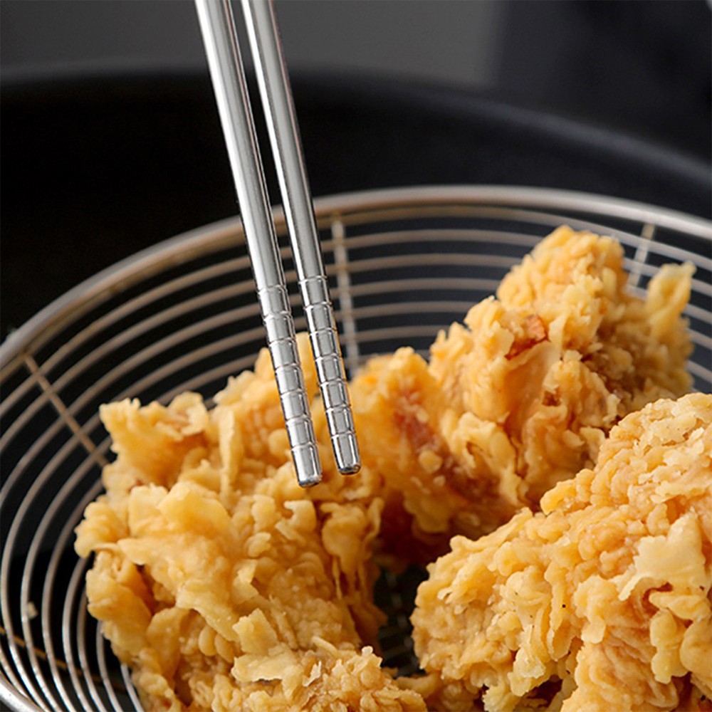 Đôi đũa dài 14.2 Inch bằng inox chuyên dùng khi nấu ăn