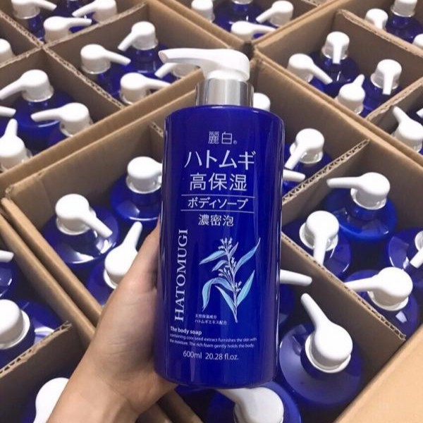 Sữa Tắm Hatomugi, Sữa Tắm Trắng Da Ý Dĩ Hatomugi Nhật Bản - Chai Màu Xanh 600ml và Trắng 800ml | BigBuy360 - bigbuy360.vn