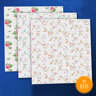 Xốp dán tường Hoa hồng giấy dán tường hoạt hình 3d giấy dán tường phòng ngủ