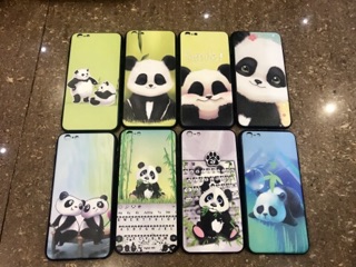 Ốp lưng bé gấu trúc cute in nổi