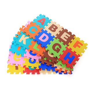 Bộ 40 Miếng Thảm Xốp Lót Sàn Cho Bé - Tâm Thảm Xốp Ghép Hình Chữ Cái, Số Và Phép Tính Cho Trẻ