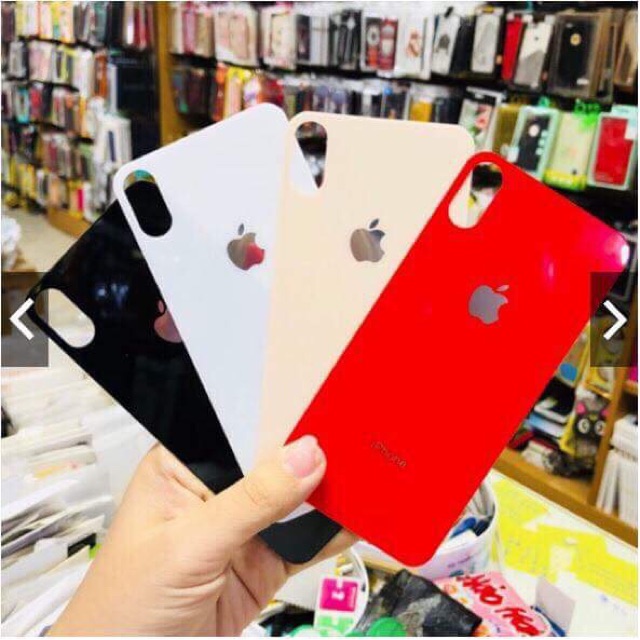 CƯỜNG LỰC MẶT SAU 6D iphone6/6plus/7/7plus/8/8plus/ ip X