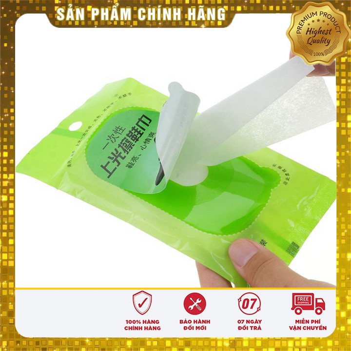 [HÀNG CHÍNH HÃNG_FREESHIP] Túi 10 miếng khăn lau tẩy trắng giày diệt khuẩn, chống ố, tiện lợi mọi nơi