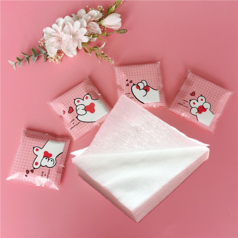 [Hàng mới về] Bông tẩy trang bằng cotton tự nhiên mềm mại thoải mái