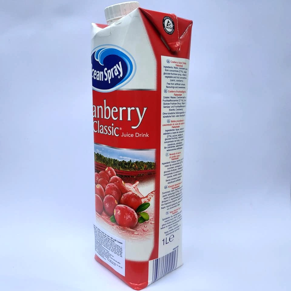 Nước Ép Nam Việt Quất Ocean Spray - Cranberry Classic Juice Drink 1L
