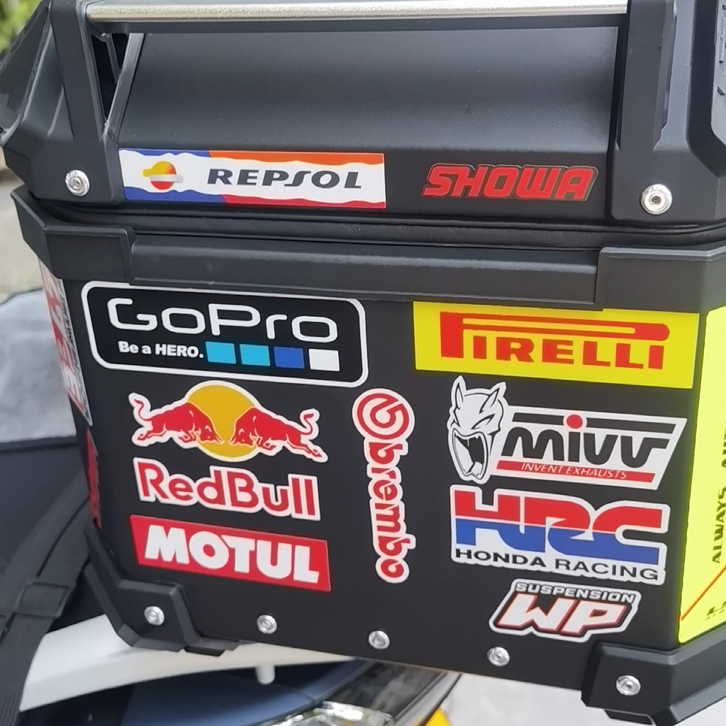 Nhãn dán xe máy Phụ tùng Thái Lan Stickers Đề can bộ đua xe Yamaha Honda Scooter Decal Phụ kiện Hình dán Jrp