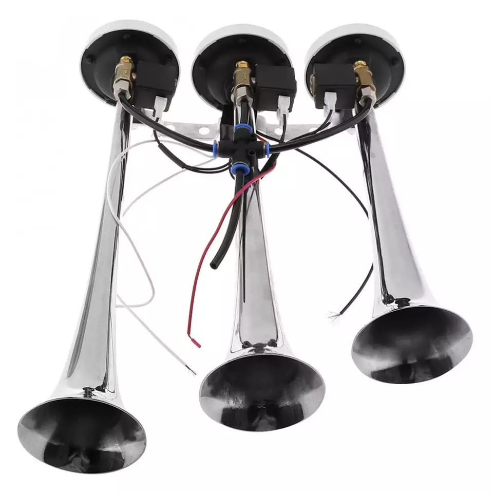 Còi hơi 3 loa chất âm chuẩn24v