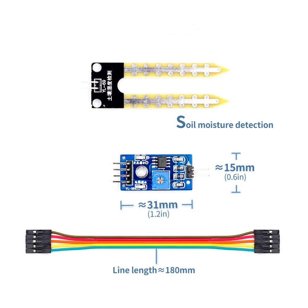 Mô đun cảm biến độ ẩm đất cho rô bốt/ xe hơi thông minh Arduino