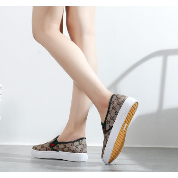 Slip on nữ êm chân họa tiết Guc.ci | BigBuy360 - bigbuy360.vn