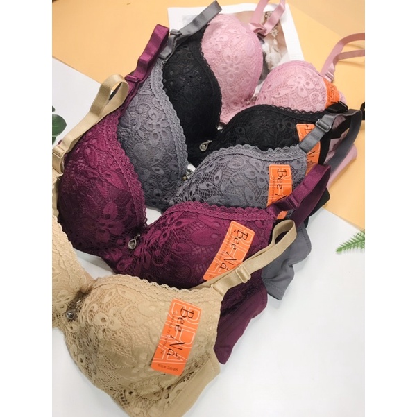 Áo Ngực bigsize có gọng đệm mỏng hàng chuẩn Thái Lan, hàng cao cấp BeeNa 3073