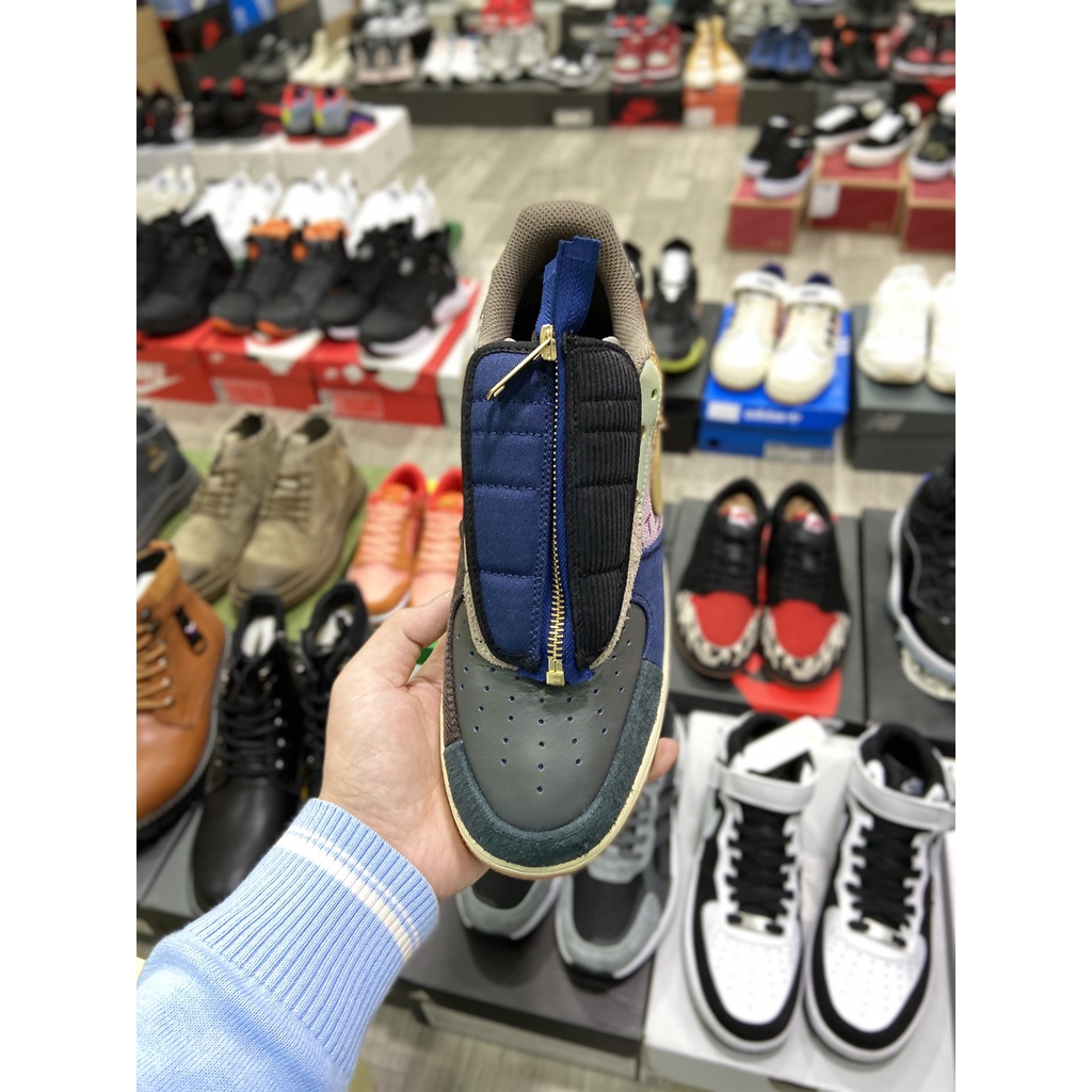 Giày Air Force 1 Travis Scott "Cactus Jack" - Phiên bản cao cấp