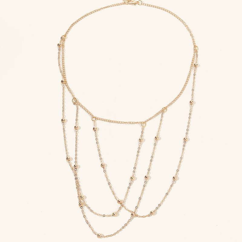 Youyo Chuỗi Vòng Đeo Đùi Tua Rua Dài Đính Hạt Mini Phong Cách Harajuku Gothic Cho Nữ