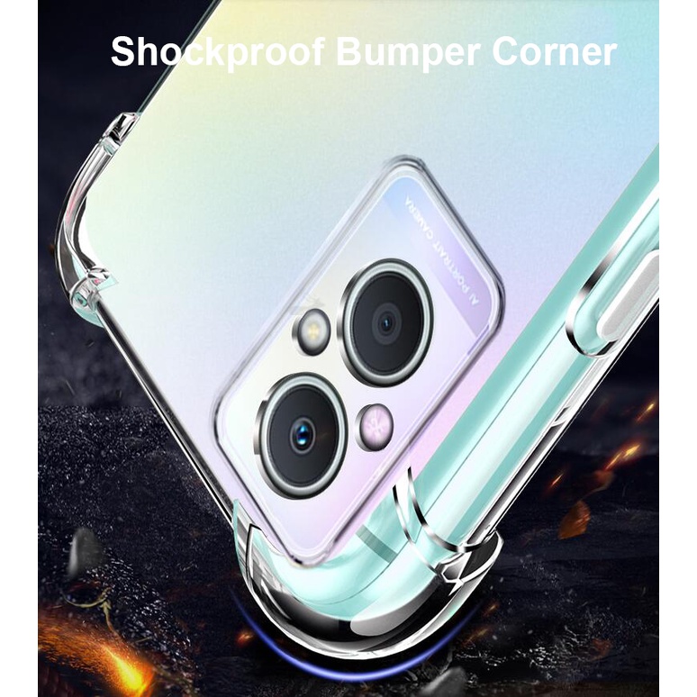 Ốp Điện Thoại Silicon TPU Mềm Trong Suốt Chống Sốc Cho OPPO Reno 7Z 8Z 5G