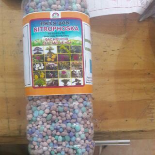 Phân bón NHẬP KHẨU ĐỨC NITROPHOSKA- Rau củ quả trồng tại vườn, sân thượng, nông trang, ban công