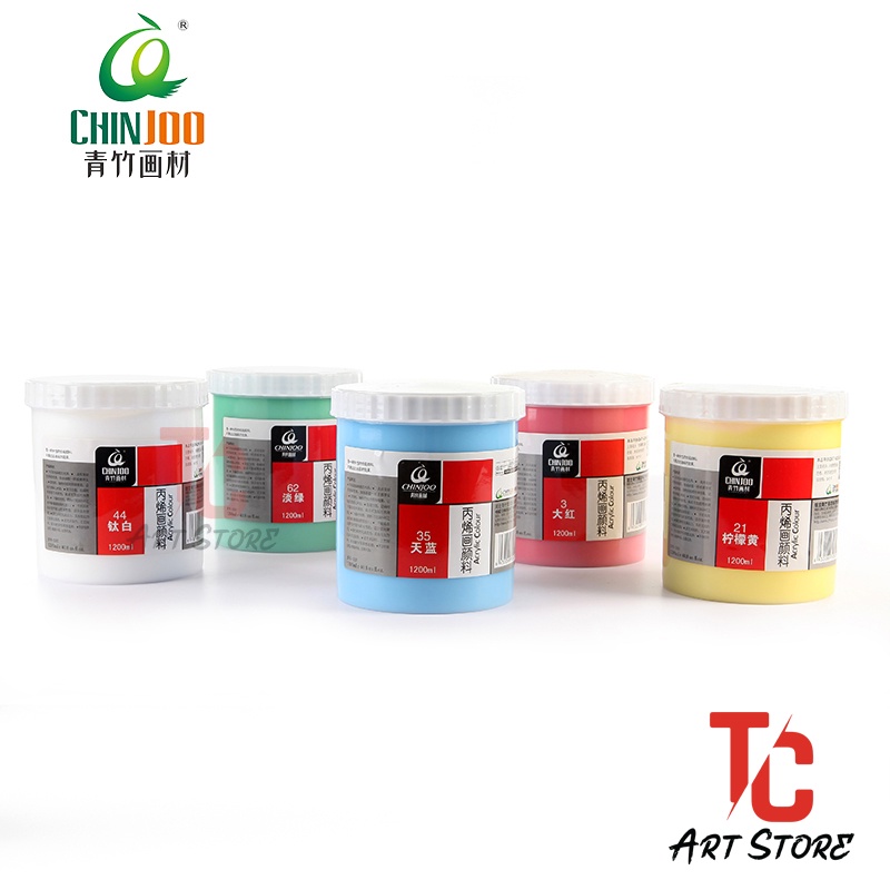 Màu Acrylic Chinjoo 1.2 Lít (1200ml) - Acrylic Colour
