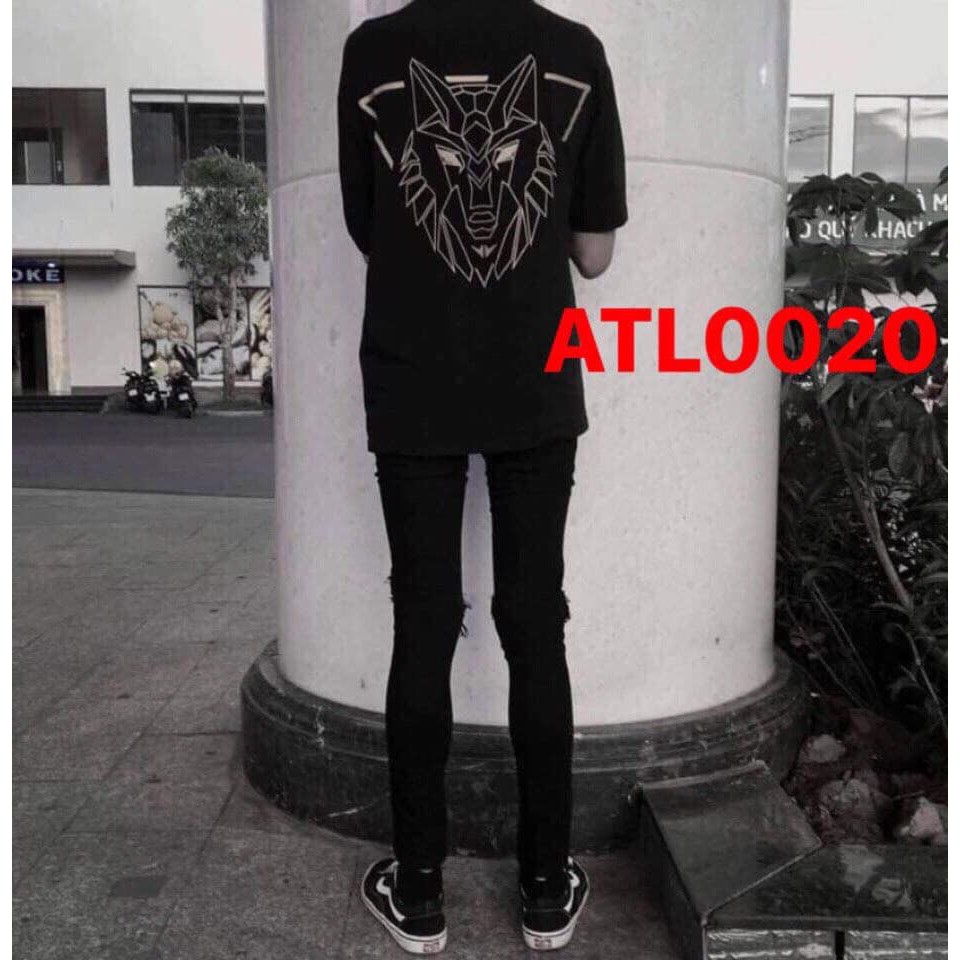 Áo thun tay lỡ dấu quần