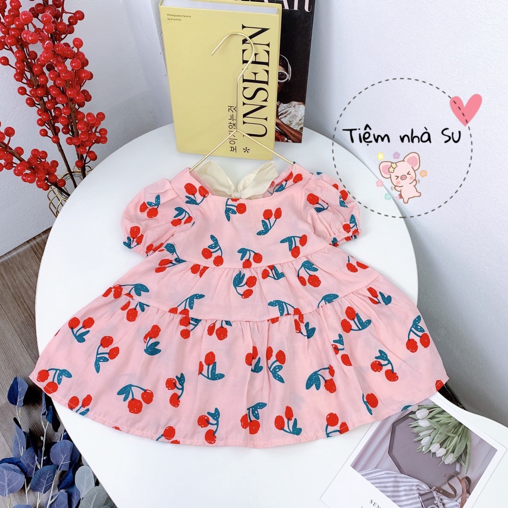 Váy xòe cho bé gái phong cách Hàn quốc siêu xinh, siêu cute (08-20kg)