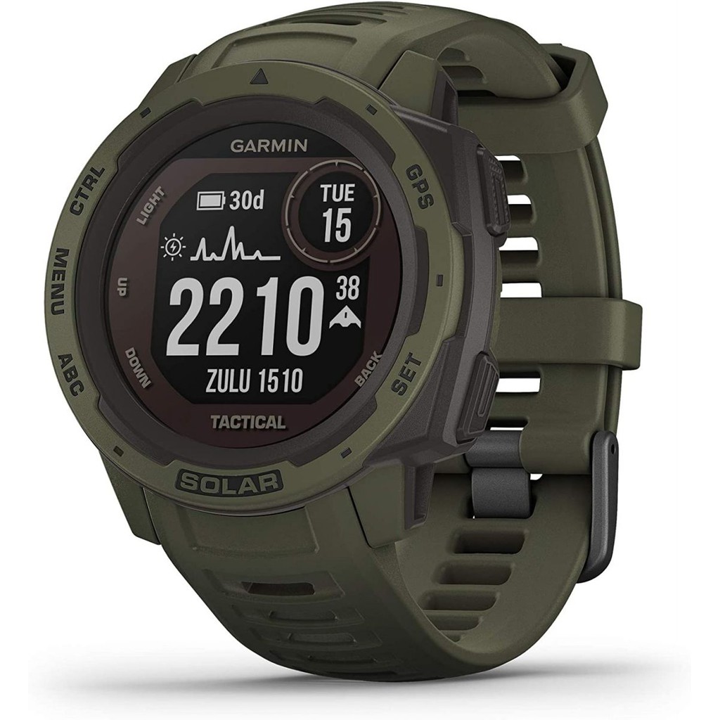 Đồng hồ thông minh thể thao Garmin Instinct Solar Tactical - Bảo hành chính hãng 12 tháng