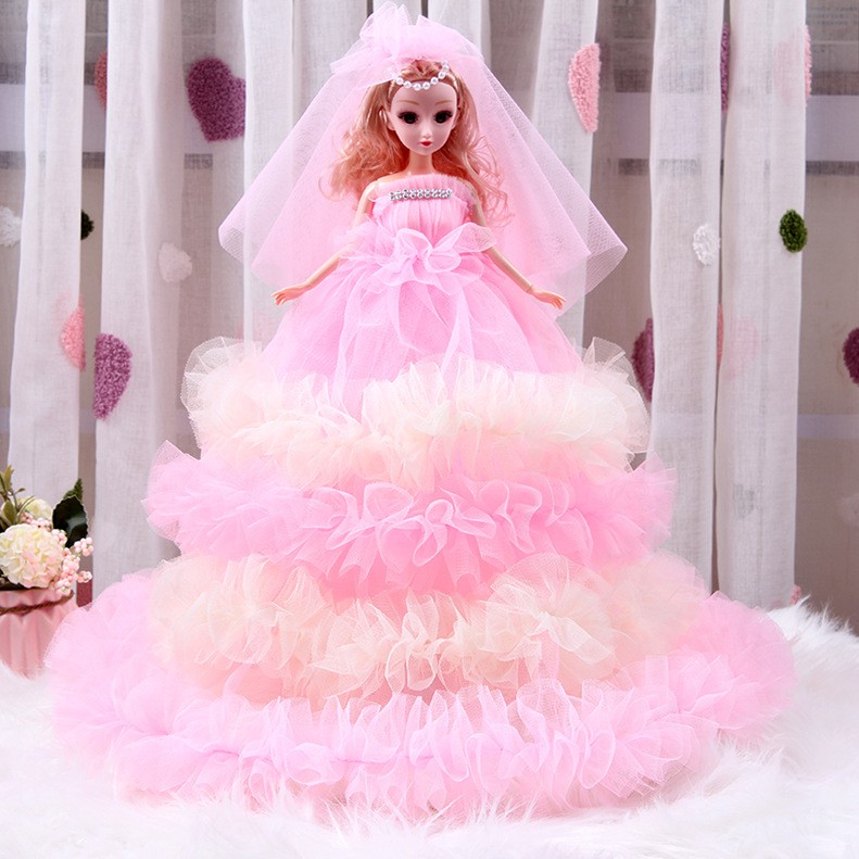 Búp bê công chúa  Bối rối Barbie Bộ búp bê Cô gái đồ chơi Sáng tạo Món quà cho bé 45cm