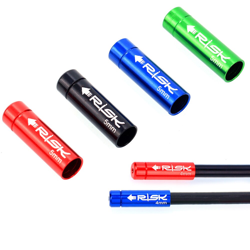 Nắp Đậy Ống Dây Phanh Xe Đạp Leo Núi 4mm/5mm Bằng Hợp Kim Nhôm Chống Thấm Nước/Bụi Bẩn