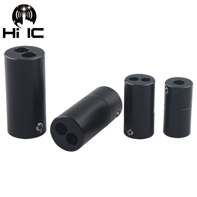 1 Chiếc HiFi Âm Thanh Hợp Kim Nhôm Loa Chuối RCA Cắm Cáp Dây Chia Y Quần Boot Loa Dòng Bộ Chia Adapter Tay