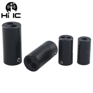 1 Chiếc HiFi Âm Thanh Hợp Kim Nhôm Loa Chuối RCA Cắm Cáp Dây Chia Y Quần Boot Loa Dòng Bộ Chia Adapter Tay
