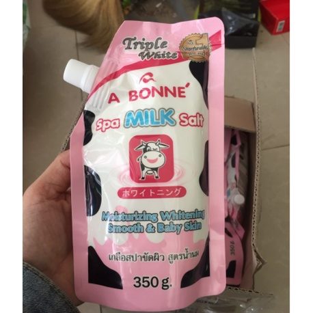 Muối bò tẩy tế bào chết body Bonne 350g