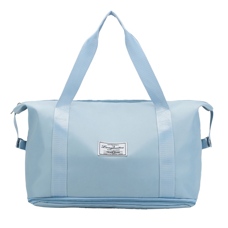 Ielgy Túi Xách Du Lịch Sức Chứa Lớn Có Bánh Xe Kéo Ngắn Cho Nữ