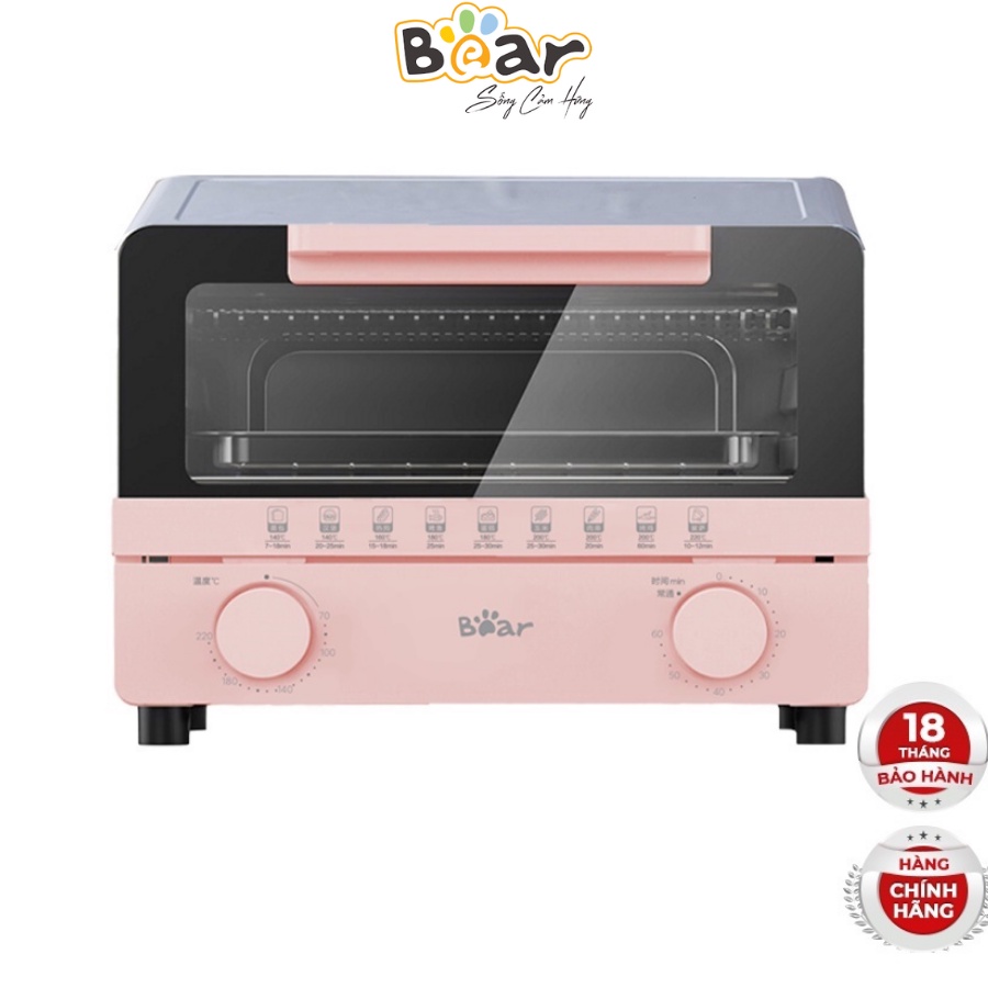 Lò nướng mini Bear DKX-F10K5 10L 800W - Hàng chính hãng - Bảo hành 18 tháng. Lò nướng Bear