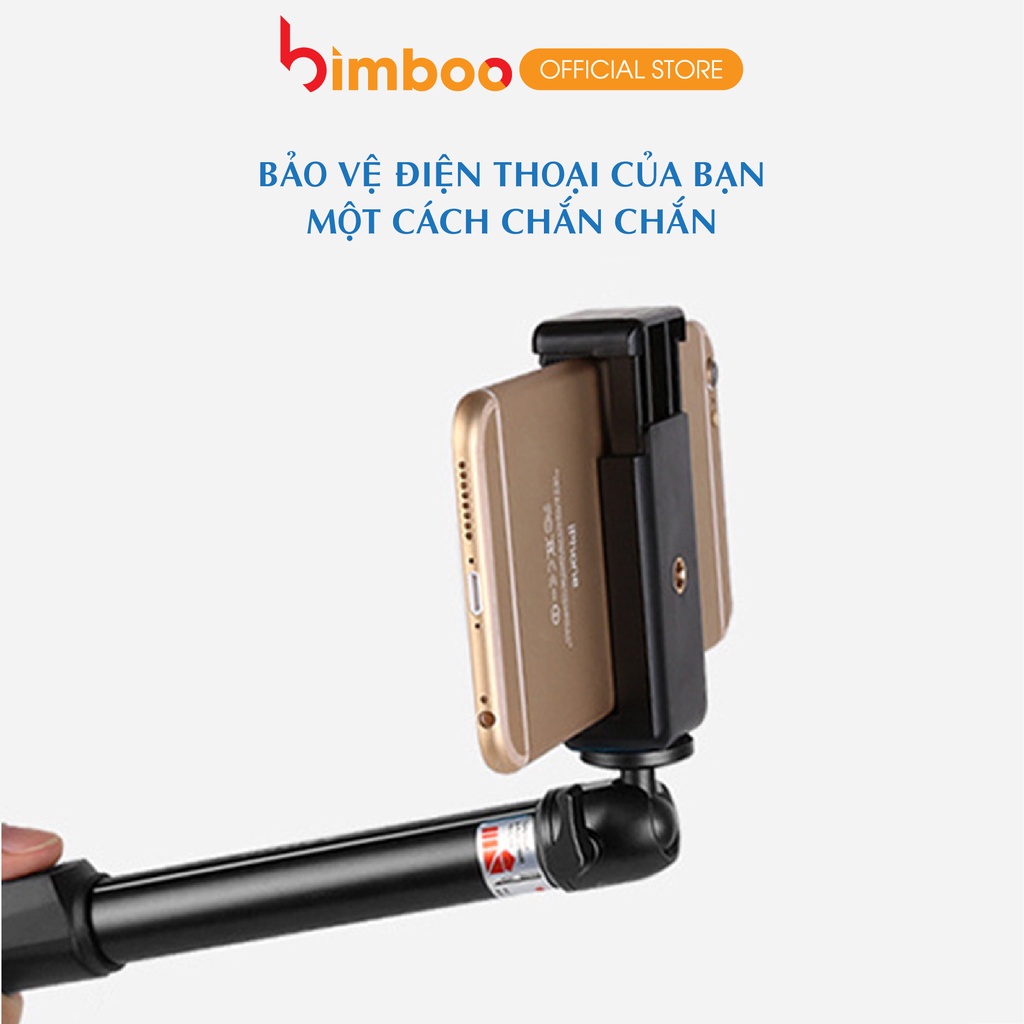 [Mã BMLT30 giảm đến 30K] Kẹp Điện Thoại Đa Năng BIMBOO Loại Xịn Dùng Cho Chân Máy Ảnh Tripod