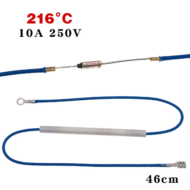 Cầu Chì Nhiệt Độ Thực Tế 142°C/172°C/185°C/192°C/216°C/240°C Cầu Chì Nhiệt 10A 250V Cho Nồi Áp Suất Điện