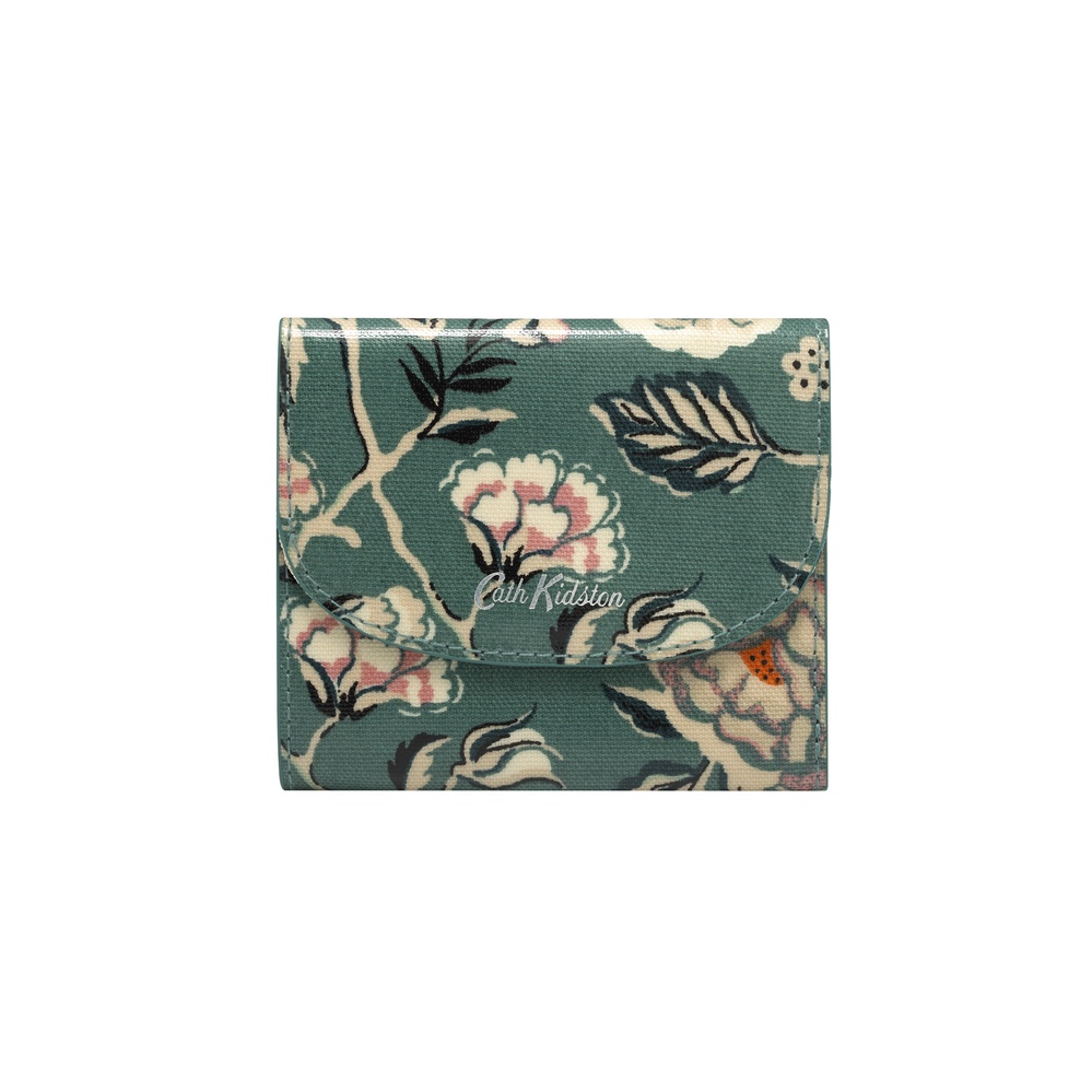 Cath Kidston- Ví cầm tay Small Foldover Wallet Strawberry Garden-1042047-Teal