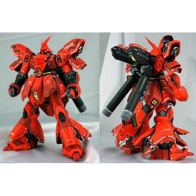 Mô hình Gundam MG MSN-04 Sazabi Ver.Ka 6631 Daban tặng decal + đèn Led từ tính thay đổi chế độ