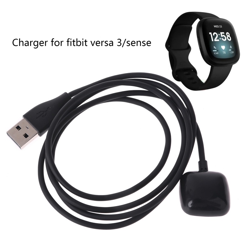 Đế Sạc 100cm Yxa 2020 Cho Đồng Hồ Thông Minh Fitbit- Versa 3