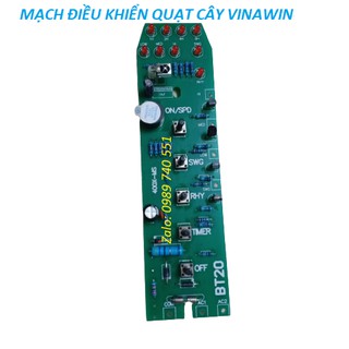 Mạch quạt nhận khiển quạt cây điều khiển từ xa Vinawind