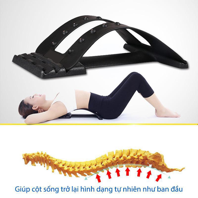 [FREESHIP] Dụng cụ Massage hỗ trợ tập lưng- khung nắn chỉnh cột sống chữa đau lưng- thoát vị đĩa đệm.