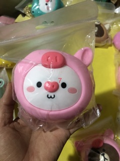 Túi silicon đầu thú mini đeo chéo