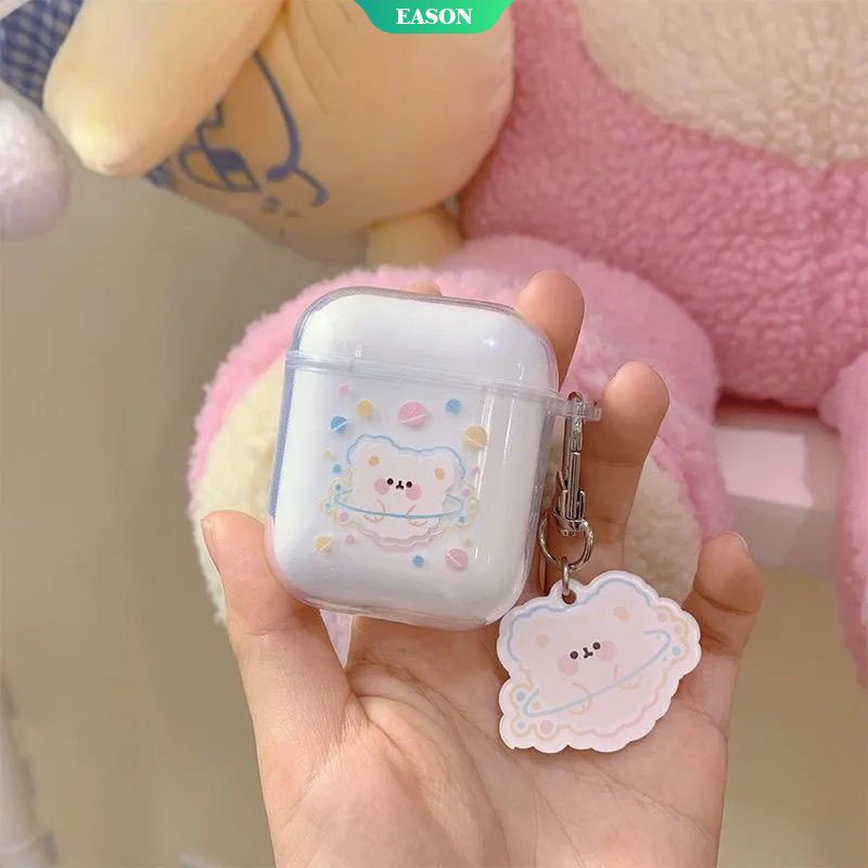 Vỏ Bảo Vệ Hộp Đựng Tai Nghe Airpods 1/2/Airpods Pro/Airpods (Generation) i12 Chống Sốc Họa Tiết Hoạt Hình